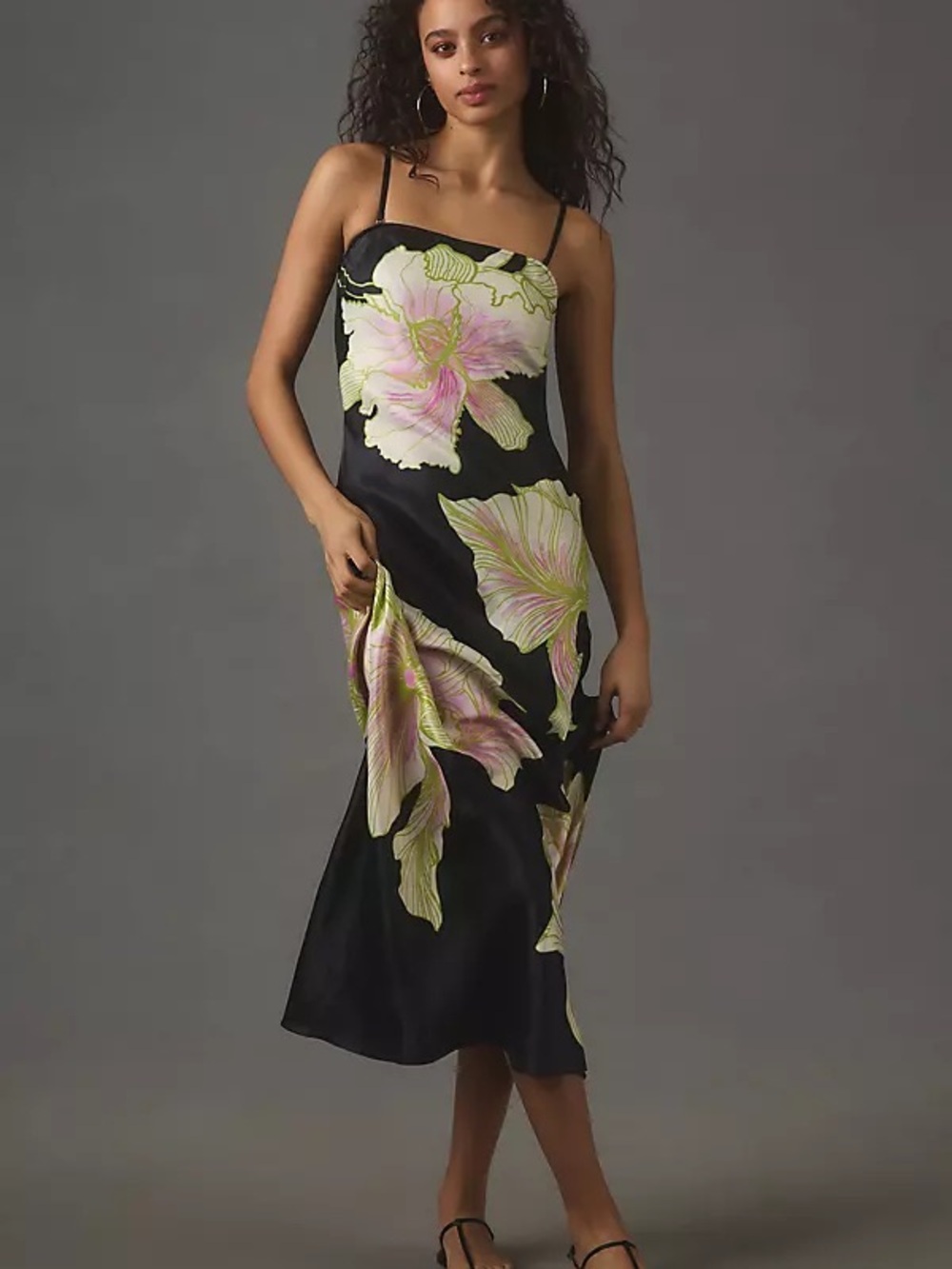 NWT Anthropologie Conditions Apply Chloe Maxi Dress Floral Sz M
